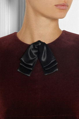 Saint Laurent Satin neck bow