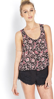 Forever 21 FABULOUS FINDS Botanical Moment Top