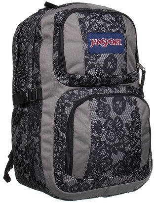 JanSport Merit (New Storm Grey/Black Lacis) - Bags and Luggage