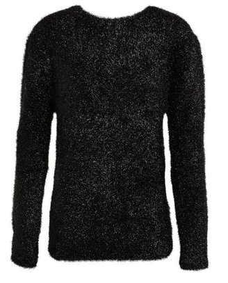 Carven Alpaca and Silk Tinsel Tweed Sweater