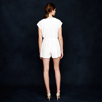 J.Crew Collection shimmer sequin romper