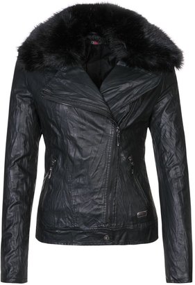 Gaudi' Gaudi Faux leather jacket black
