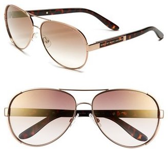 Marc by Marc Jacobs 60mm Stainless Steel Aviator Sunglasses
