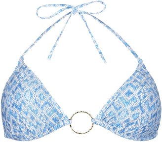 Melissa Odabash Miami printed bikini top
