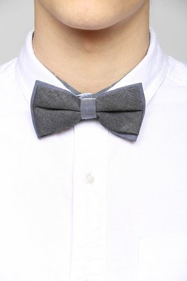 Urban Outfitters Chambray Block Bowtie