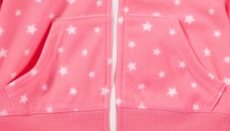 Carter's Fleece Zip Front Hoodie - Pink- 6 Months