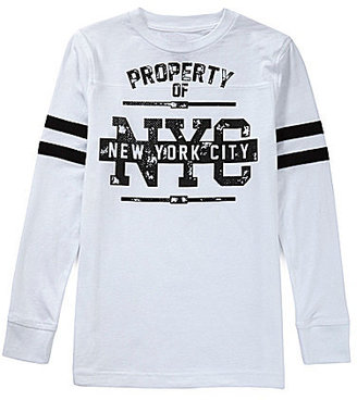 First Wave 8-20 "NYC" Long-Sleeve Crew Neck Tee