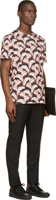Marc Jacobs Black & Red Palm Beach T-Shirt