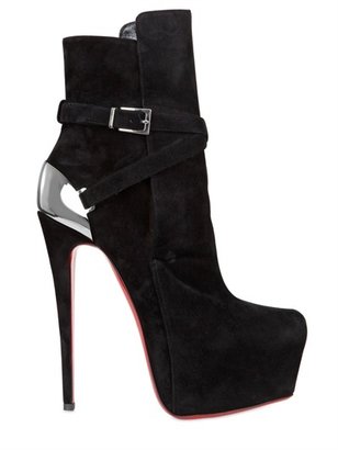 Christian Louboutin 160mm Equestria Suede Straps Boots