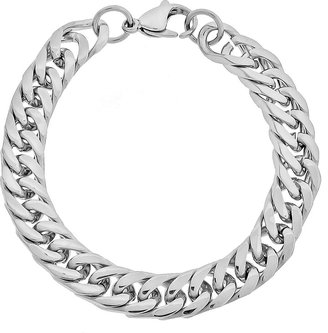Lynx Stainless Steel Curb Chain Bracelet - Men