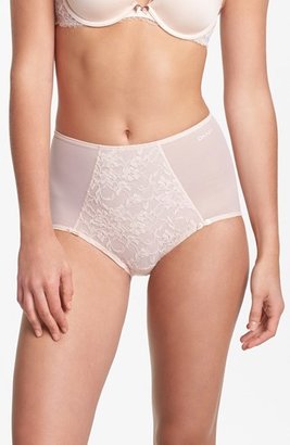 DKNY 'Underslimmers Signature Lace' Shaping Briefs (Online Only)