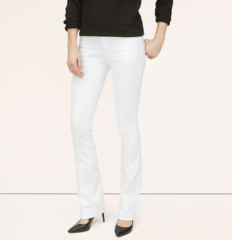 LOFT Tall Modern Beyond The 5 Pocket Jeans in White