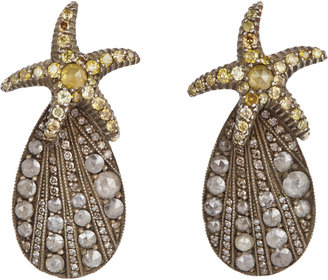 Sevan Biçakci Jeweled-Starfish Drop Earrings