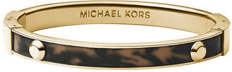 Michael Kors Gold Tortoise Hinge Bracelet