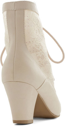 Bait Footwear Lace Against Time Bootie in Cream