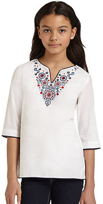 Hartstrings KC Parker by Girl's Embroidered Tunic