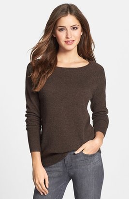 Halogen Solid Cashmere Sweater
