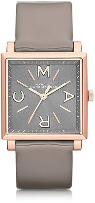 Marc by Marc Jacobs Truman 30mm Square Leather Strap Watch