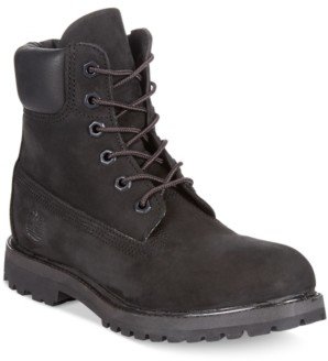 black waterproof timberland boots