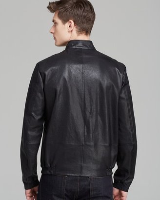 Theory Christo Apoc Leather Jacket