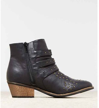 American Eagle Studded Buckled Bootie