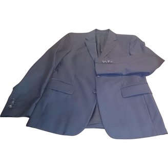 Prada Blue Wool Suit