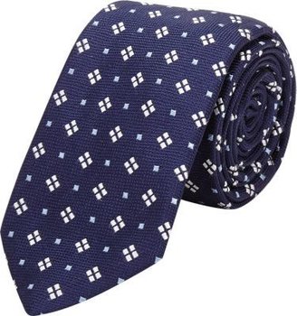 Barneys New York Diamond and Box-Pattern Neck Tie