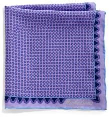 Saks Fifth Avenue Silk Dotted Pocket Square