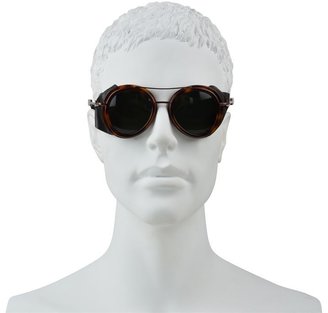 Moncler Leather Side Sunglasses