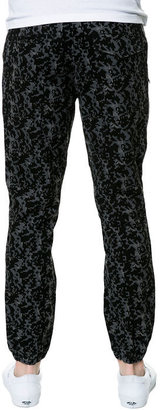 Crooks and Castles The Infantry Sport Pants in Black Digital Camo