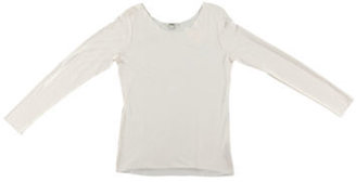 Mexx Wide Neck Top-WHITE-Large