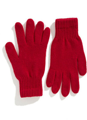 Parkhurst 9.5 Inch Lambswool Gloves-SCARLET RED-One Size
