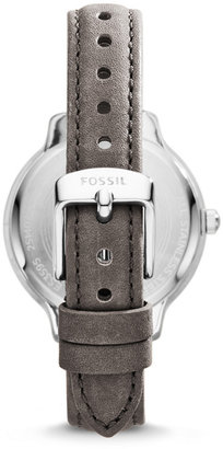 Fossil Special Edition Sprocket Three-Hand Leather Watch - Gray