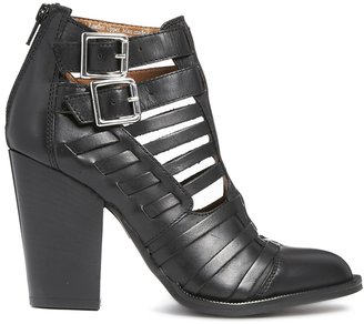 Carvela Leather Silent Multi Strap Ankle Boots