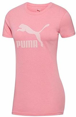 Puma Women's Large Logo Short Sleeve T-Shirt
