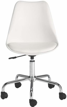 GINNIE office chair with upholste seat