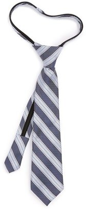 Nordstrom Racing Stripe Zip Tie (Big Boys)