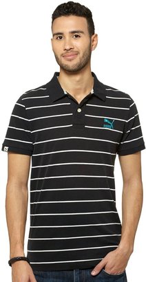 Puma Jersey Small Stripe Polo Shirt