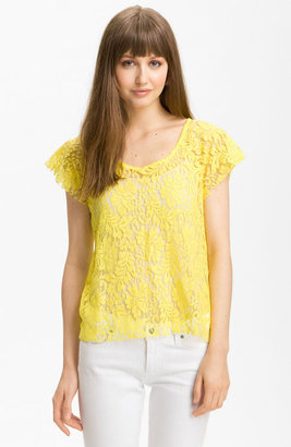 Patterson J. Kincaid Relaxed Lace Tee
