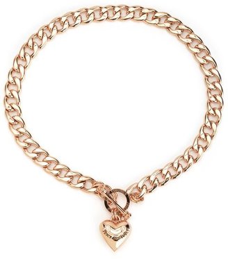 Juicy Couture Banner Heart Starter Necklace