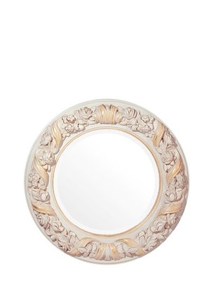 Savio Firmino - Hand Carved Flower Mirror