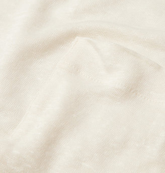 Acne Studios Granville Long-Sleeved Slub Linen-Jersey T-Shirt