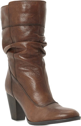 Dune Rad Leather Calf Boots - for Women