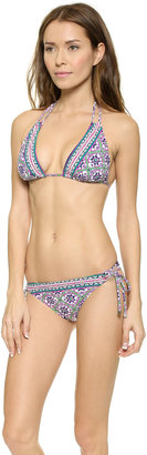 Nanette Lepore Mallorca Mosaic Heartbreaker Bikini Top