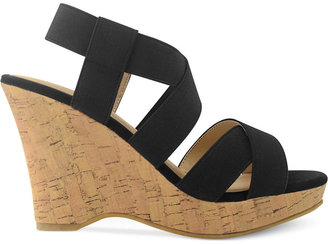 Chinese Laundry CL by Laundry Iconic Cork Platform Wedge Sandals