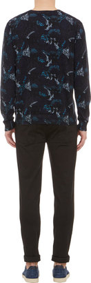 Marc by Marc Jacobs Snakeskin-Print Pullover Sweater