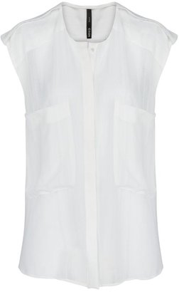 MANGO Two-pocket blouse