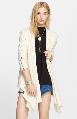 Free People 'In The Loop' Open Front Cardigan