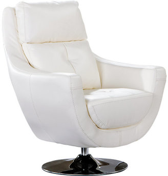 Rooms To Go Shiloh White Swivel Chair