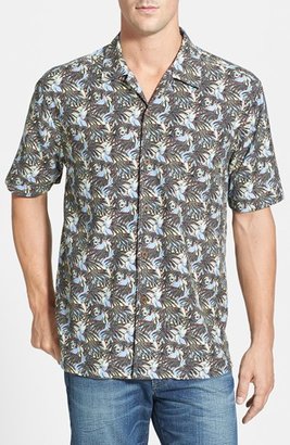 Tommy Bahama 'Toucan-Du' Original Fit Silk & Cotton Campshirt